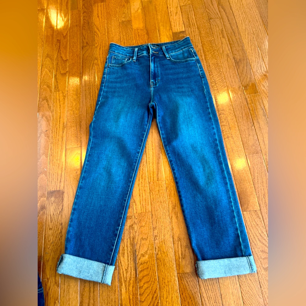 Just Black Classic Blue Cropped Jeans